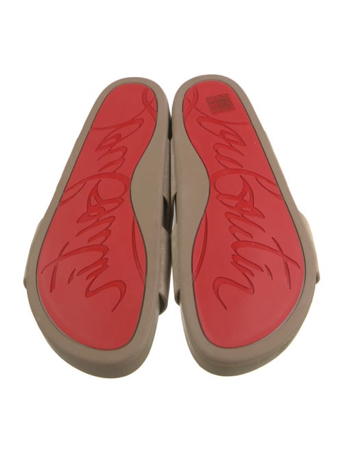 Christian Louboutin Suede Slides
