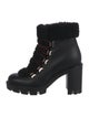 Christian Louboutin Leather Combat Boots