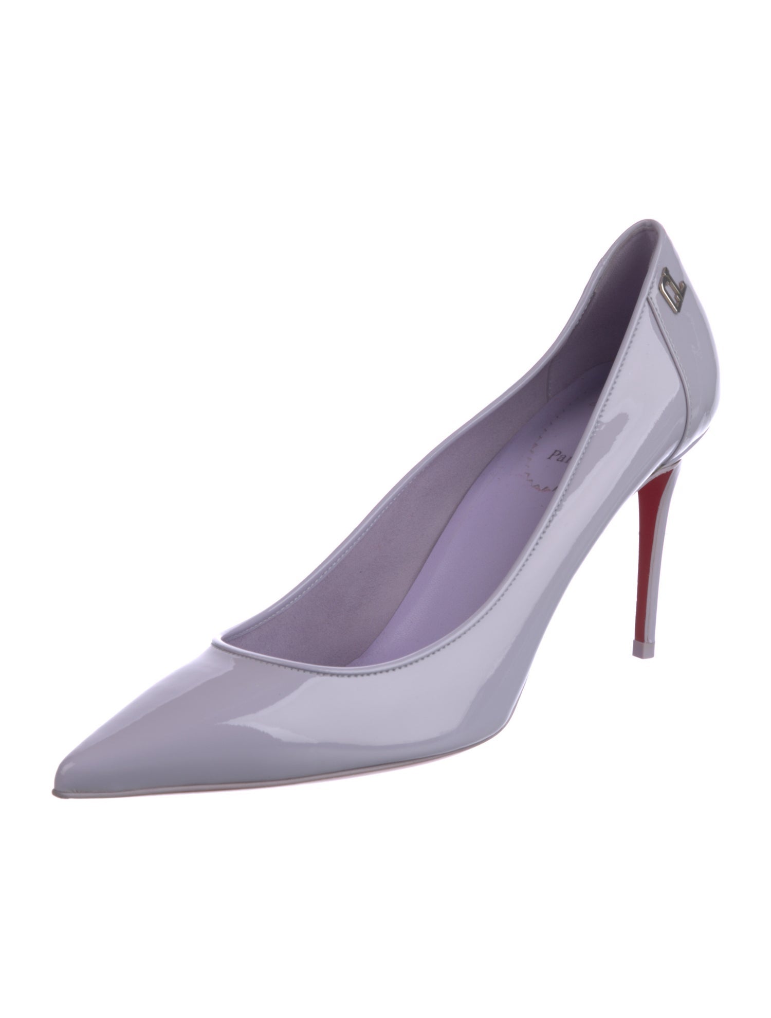 Christian Louboutin Sporty Kate 85 Patent Leather Pumps