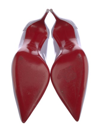 Christian Louboutin Sporty Kate 85 Patent Leather Pumps