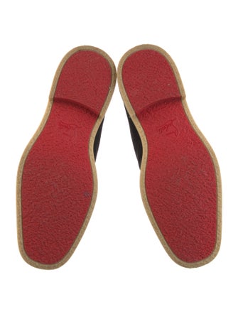 Christian Louboutin Suede Derby Shoes