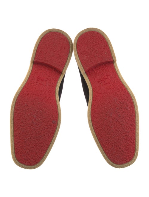 Christian Louboutin Suede Derby Shoes