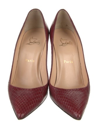 Christian Louboutin Snakeskin Pumps
