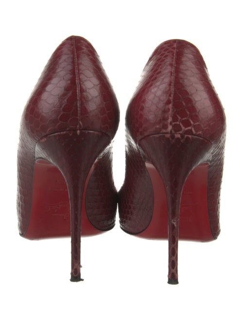 Christian Louboutin Snakeskin Pumps