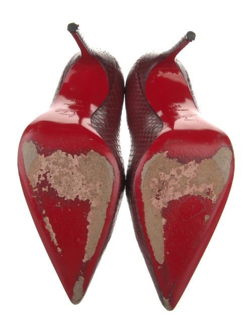 Christian Louboutin Snakeskin Pumps