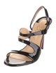 Christian Louboutin Patent Leather Slingback Sandals