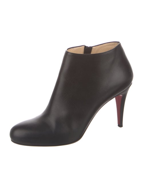 Christian Louboutin Spike Accents Leather Boots