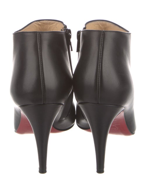 Christian Louboutin Spike Accents Leather Boots