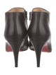 Christian Louboutin Spike Accents Leather Boots