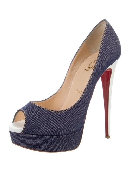 Christian Louboutin Denim Pumps