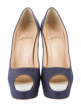 Christian Louboutin Denim Pumps
