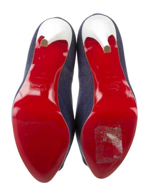 Christian Louboutin Denim Pumps