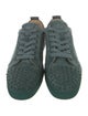 Christian Louboutin Spike Accents Suede Sneakers