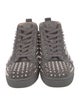 Christian Louboutin Suede Studded Accents Sneakers