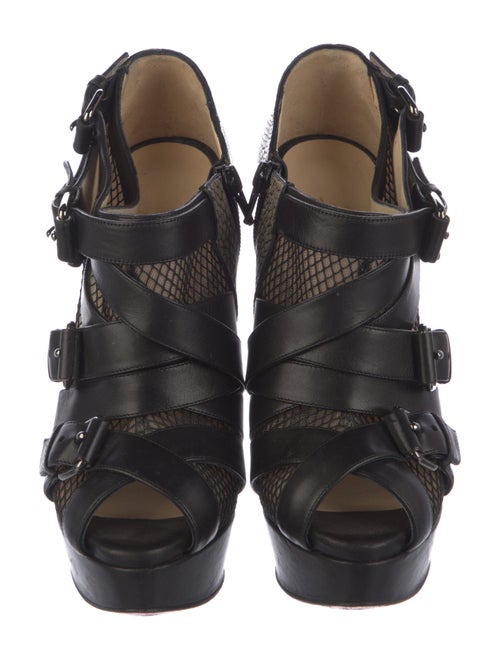 Christian Louboutin Mesh Mesh Accents Pumps