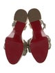 Christian Louboutin Leather Braided Accents Sandals