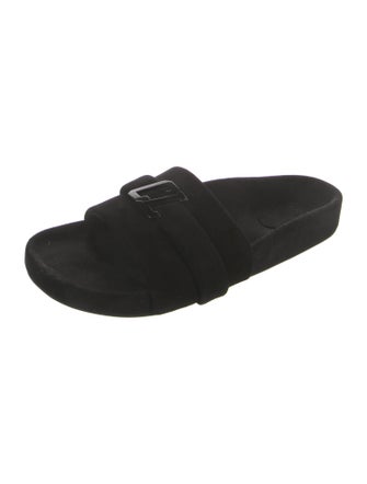 Christian Louboutin Suede Slides