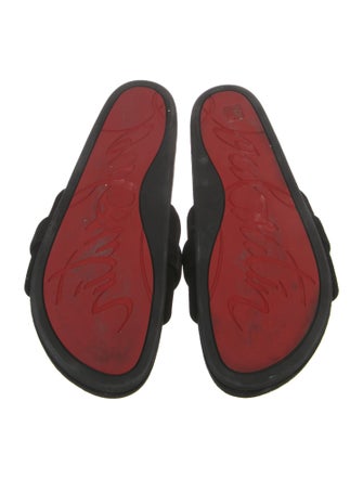 Christian Louboutin Suede Slides