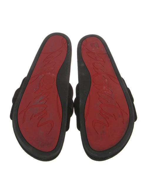 Christian Louboutin Suede Slides