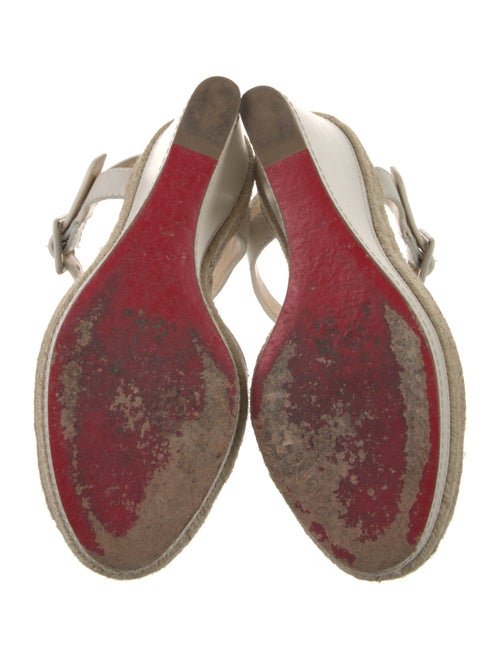 Christian Louboutin Leather Espadrilles