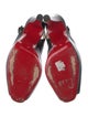 Christian Louboutin Leather Slingback Pumps