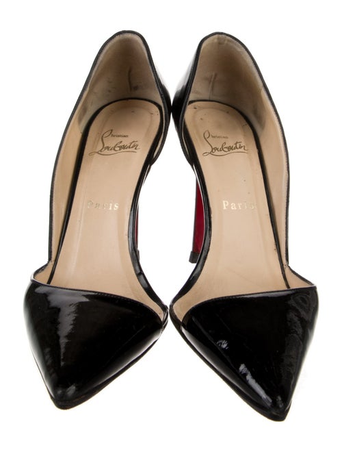 Christian Louboutin Patent Leather D'Orsay Pumps