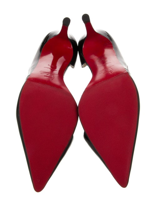 Christian Louboutin Patent Leather D'Orsay Pumps