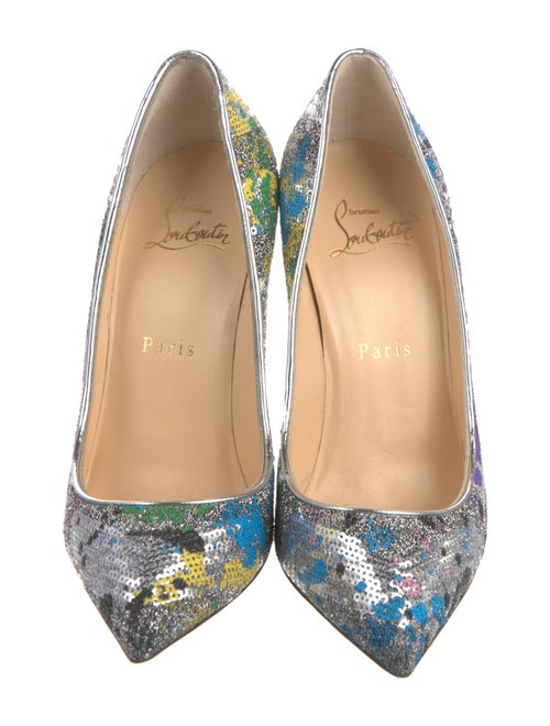 Christian Louboutin Sequin Embellishments Pumps
