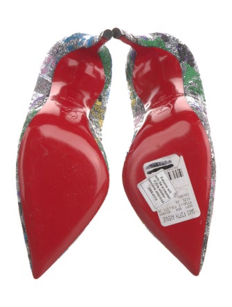 Christian Louboutin Sequin Embellishments Pumps