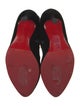 Christian Louboutin Velvet Sock Boots