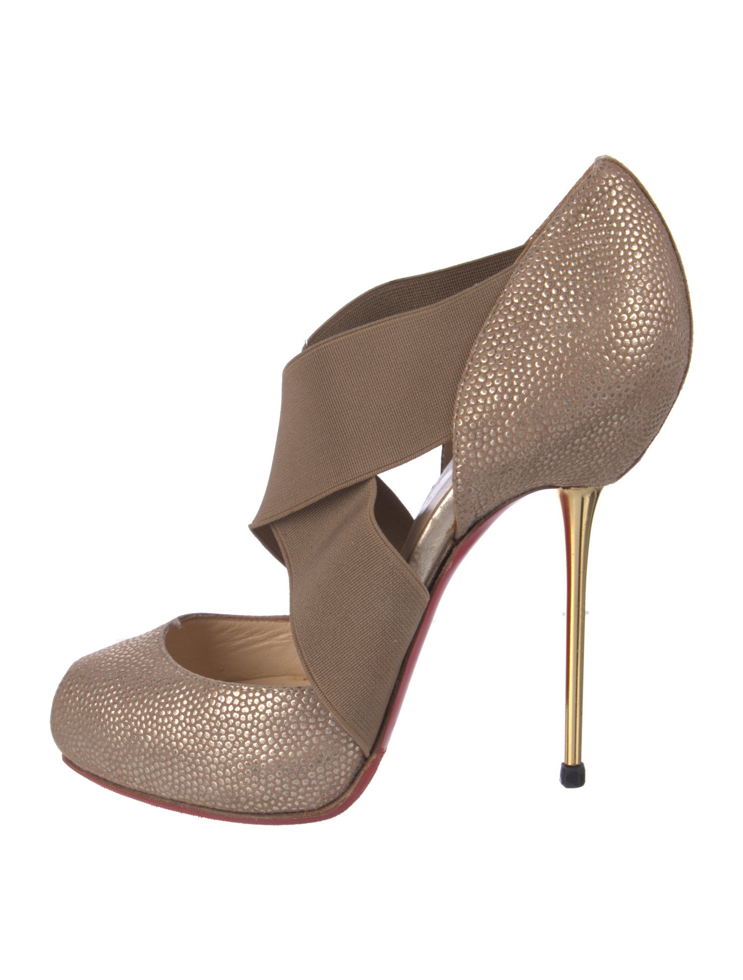 Christian Louboutin Leather D'Orsay Pumps