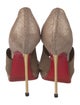 Christian Louboutin Leather D'Orsay Pumps