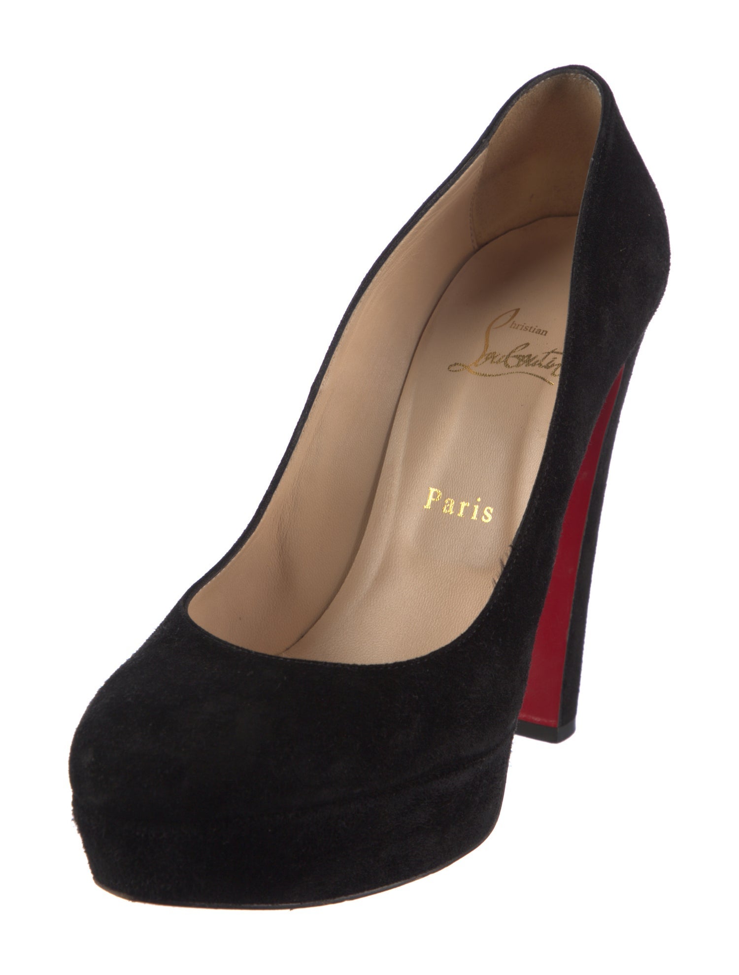 Christian Louboutin Suede Pumps