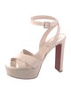 Christian Louboutin Patent Leather Sandals