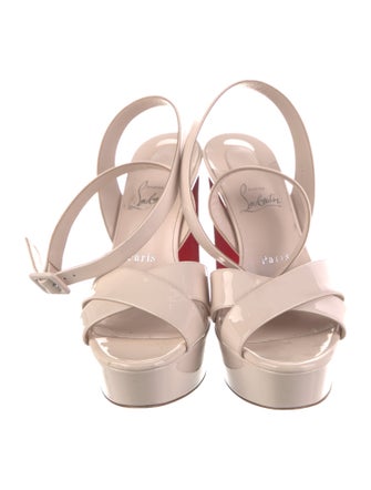 Christian Louboutin Patent Leather Sandals