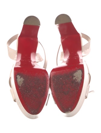 Christian Louboutin Patent Leather Sandals