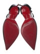 Christian Louboutin Patent Leather T-Strap Pumps