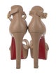 Christian Louboutin Leather D'Orsay Pumps