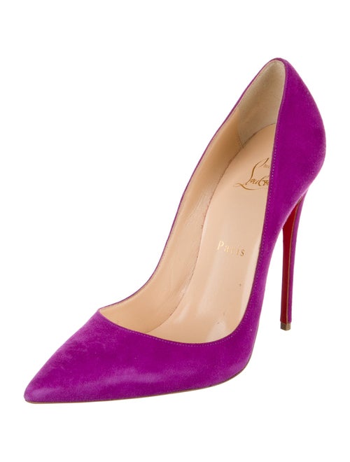 Christian Louboutin Suede Pumps