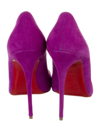 Christian Louboutin Suede Pumps