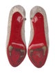 Christian Louboutin Spike Accents Glitter Accents Pumps