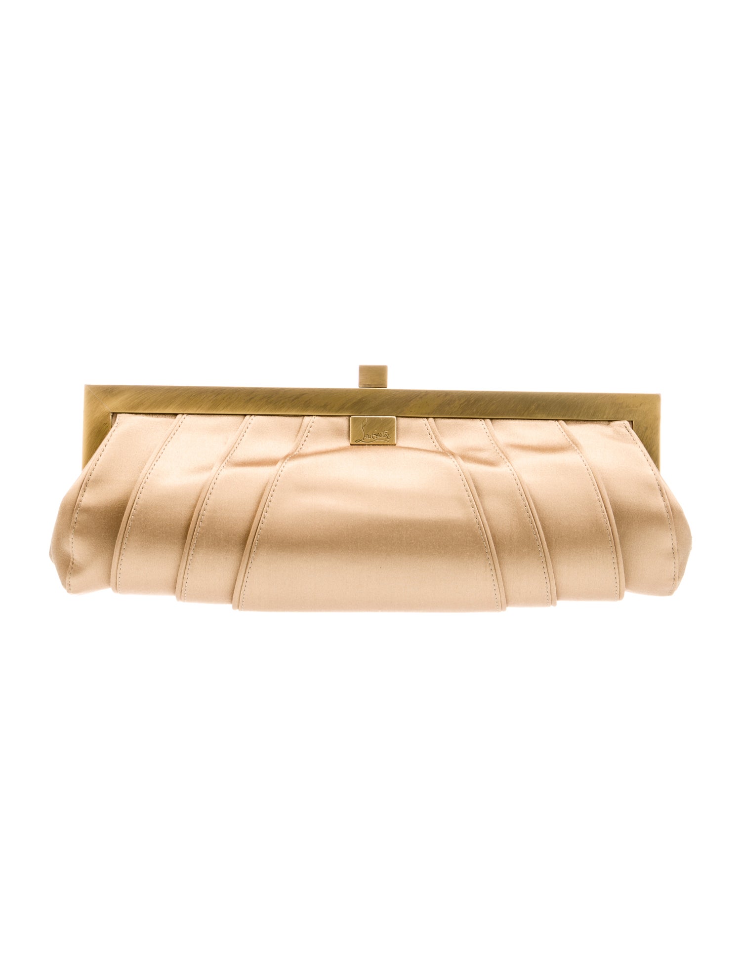 Christian Louboutin Satin Clutch
