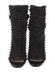 Christian Louboutin Spike Accents Suede Boots