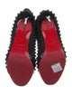 Christian Louboutin Spike Accents Suede Boots