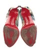 Christian Louboutin Patent Leather Printed Pumps