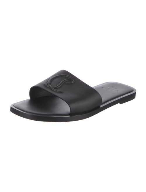 Christian Louboutin Leather Slides