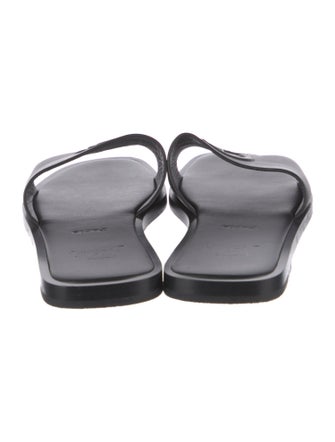 Christian Louboutin Leather Slides