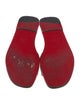 Christian Louboutin Leather Slides