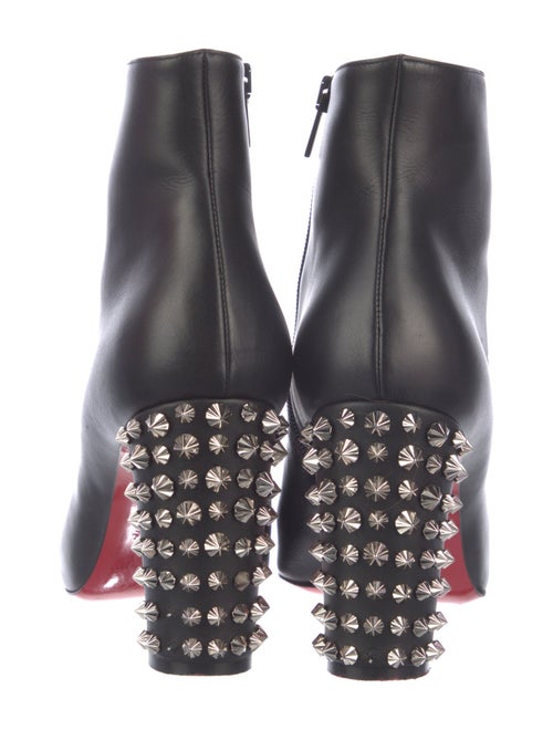 Christian Louboutin Suzi Folk 85 Spike Accents Boots