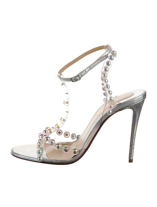 Christian Louboutin PVC T-Strap Sandals